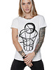 t-shirt damskie T-shirt damski UNDERWORLD Streetball biały