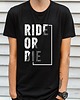 t-shirty męskie Koszulka  z nadrukiem Ride or die
