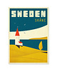 plakaty Szwecja, Sweden, Skane, Plakat, Skandynawia