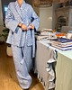 bluzki kimonowe damskie Kimono lniane z  kolekcji Day & Night