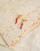 kolczyki pozłacane Kolczyki pozłacane Spicy Chilli
