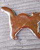 magnesy Ceramiczny magnes kot złoty