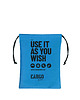 kosmetyczki Worek WISH blue MEDIUM