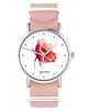 zegarki damskie Zegarek - Mak - brzoskwiniowy róż