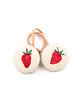ozdoby do włosów dla dzieci Gumeczki do włosów truskawki Strawberry
