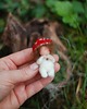 figurki i rzeźby Elf Muchomorek- Waldorf Toys
