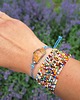 bransoletki wire wrapping Cytryn na lato - bransoletka sznurkowa