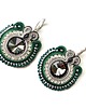 kolczyki soutache Sutaszowe kolczyki LAS PALMAS