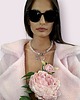 chokery Naszyjnik choker kryształ górski