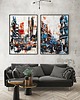 plakaty Bestsellerowe abstrakcje - zestaw plakatów loft