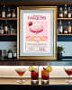 plakaty PLAKAT koktajl drink grafika ilustracja do kuchni