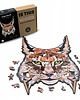 puzzle dla dzieci Puzzle drewniane RYŚ DISCREET LYNX A4