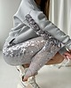 bluza bez kaptura damska Juliet / bluza bawełniana gołębia