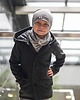 kurtki i płaszcze dla chłopców Płaszcz Chłopięcy Ciemnoszary Z Kapturem