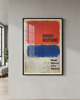 grafiki i ilustracje PLAKAT wystawowy muzealny Mark Rothko abstrakcja