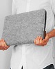 etui na laptopa POKROWIEC NA LAPTOPA 01 czarny zamek macbook