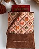 pokrowce i etui - różne Personalizowane etui na książkę, jesienne book sleeve ze sztruksu
