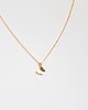złote naszyjniki 24k Gold Plated Matt Butterfly Necklace