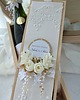 kartki scrapbooking Drewniane pudełko na wino z personalizacją