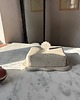 kuchnia - różne Ceramiczna Maselnica z uchwytem Muszlą Rustic White