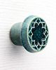gałki do mebli Gałka do mebli zielono-niebieska, wz.3