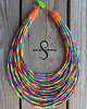 naszyjniki - inne Masajka  "Neon Rainbow""