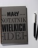 notatniki i albumy Mały notatnik wielkich idei, notatnik
