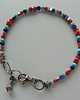 bransoletki srebrne -turkus-koral-lapis lazuli-