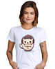 t-shirt damskie Koszulka jeż t-shirt