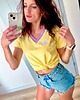 t-shirt damskie Miętowa koszulka  przed Tobą wszystko