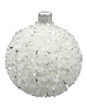 ozdoby choinkowe Bombka okrągła śnieżka: mała