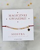 bransoletki na sznurku SIOSTRA - Magicznej Gwiazdki - Alfabet Morse'a - Bransoletka
