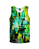 t-shirty dla dziewczynki Bokserka Top Girl DR.CROW Greasy Lime