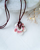 wisiory Porcelanowy naszyjnik FLOWER POWER