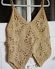 topy damskie Silk BohoTop Caramel