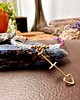 złote naszyjniki Naszyjnik z kamieniami znak zodiaku strzelec