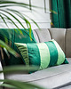 poduszki gładkie Stripes zielona poduszka dekoracyjna 50x30