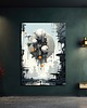 plakaty Futurystyczna Japonia, Cyberpunk - Plakat - Loft, Minimalizm