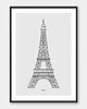 plakaty Plakat Inspirujące Miasta - Paryż
