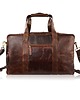 torby i nerki męskie Torba podróżna męska skórzana duża pojemna koniakowa Paolo Peruzzi SL-10-CG