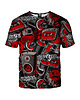 t-shirt damskie Damski T-shirt DR.CROW Graffiti Spray