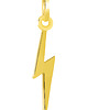 wisiory Złota zawieszka Fast As Lightning (błyskawica)