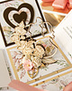 kartki scrapbooking Pamiątka ślubu, exploding box, pudełko