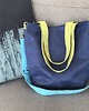 torby na ramię Torba hobo rozm. L - niebieski, limonka, błękit