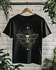 t-shirty męskie Koszulka - Święta geometria - Motyl z gwiezdnym ornamentem