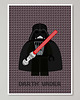 obrazy i plakaty do pokoju dziecięcego Lego Star Wars "Lord Vader"