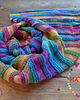 szale damskie UNIKAT szal-kameleon "Rainbow"
