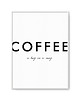 plakaty Plakat - Coffee hug in a mug
