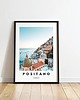 plakaty PLAKAT travel poster Positano zdjęcie personalizacja prezent dla niej