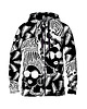 bluza z kapturem damska Damska Bluza Expres Zamek DR.CROW African Woman